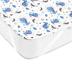 Непромокаючий наматрацник 70х120 см SPACE DINO COSAS Блакитний Одеса