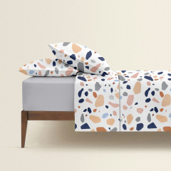 Полуторное постельное белье GEMSTONES CS5 Cosas бежевый 160х220 см Каменское