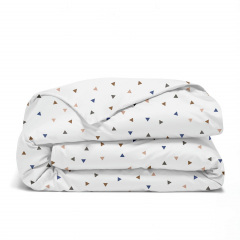 Сімейна постіль з простирадлом на гумці DELTA CS7 COSAS Білий 2х160х220 см Хмельницький