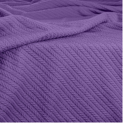 Покривало 160х230 Lavander Knitted Braid COSAS орхідея Генічеськ