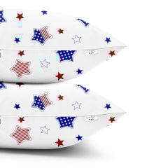 Набір наволочок COSAS STAR AMERICA 50х70 см Білий Вишгород