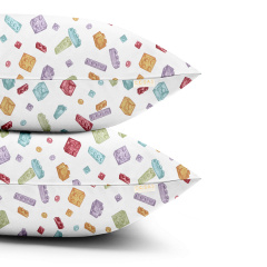 Євро наволочка Cosas CONSTRUCTOR CS1 50х70 см Фіолетовий Київ