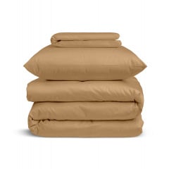 Дитяча постільна білизна сатин у ліжечко SAND CS1 Cosas Капучино 110х140 см Ясногородка