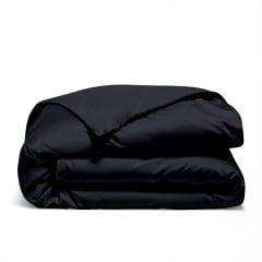 Дитяча постільна білизна сатин у ліжечко BLACK Cosas чорний 110х140 см Шепетівка