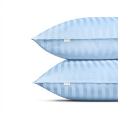 Євро постільна білизна сатин MAYA Cosas Блакитний 200х220 см Київ