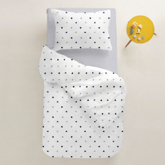 Подростковая постель с простыней на резинке Love COSAS Белый 160х220 см Киев