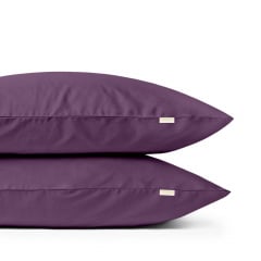 Євро постільна білизна сатин Violet 70 COSAS Фіолетовий 200х220 см Іршава