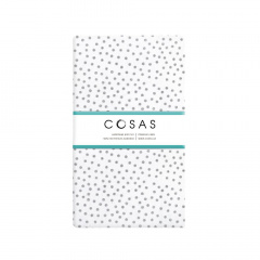 Підліткова постільна білизна GREY CROWN COSAS сірий 155х215 см Бушеве