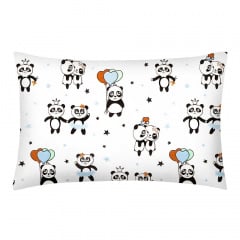 Дитяча наволочка COSAS PANDA Ранфорс 40х60 см Блакитний Нова Прага