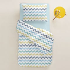 Наволочка COSAS COLOR WAVE 50х50 см Білий Гуляйполе