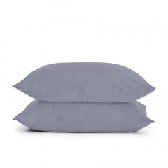 Евро постель с простыней на резинке STORMY CS8 COSAS Стальной 200х220 см Славянск