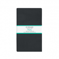 Євро постіль з простирадлом на гумці PANTHER CS4 COSAS чорний 200х220 см Київ