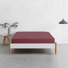 Простынь на резинке 80х160 см BLUEBERRY COSAS Сливовый Талалаевка