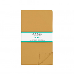 Сімейний комплект постільної білизни Curcuma CS1 COSAS Гірчичний 2х160х220 см Олександрія