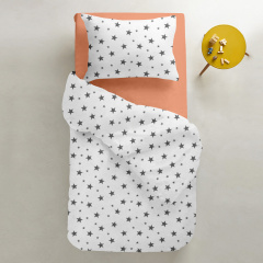 Детская простыня COSAS AMBER Ранфорс 60х120х12 см Терракот Братское