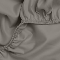 Подростковая постель сатин с простыней на резинке URBAN Cosas Графит 160х220 см Ужгород