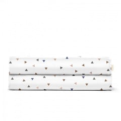 Семейный комплект постельного белья Copper CS4 COSAS Кирпичный 2х160х220 см Гуляйполе