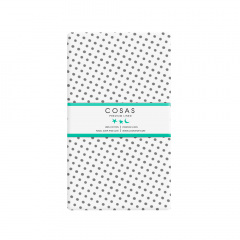 Простирадло на резинці 120х200 см MINI DOTS CS7 COSAS Білий Кривий Ріг