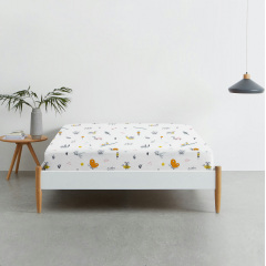 Простыня на резинке 120х200 см BEES COSAS белый Бушево