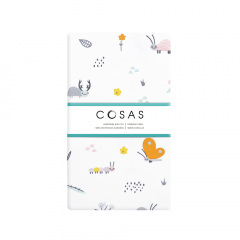 Простыня на резинке 120х200 см BEES COSAS белый Бушево