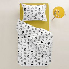 Детское постельное белье Animals CS2 COSAS Белый 110х140 см Хмельник