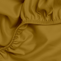 Простыня на резинке сатин 80х160 см CURCUMA Cosas Виноградов