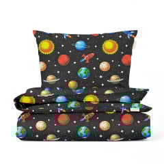 Подростковая постель без простыни SPACE CS1 COSAS черный 155х215 см Павлоград