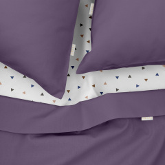 Семейный комплект постельного белья Aurora CS1 COSAS Лаванда 2х160х220 см Ясногородка