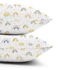 Набор наволочек COSAS RAINBOW CS2 40х60 см Желтый Смела