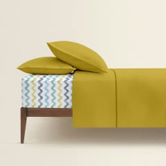 Двуспальное постельное белье Marmalade CS4 COSAS Шафран 180х220 см Умань