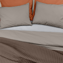 Покривало 160х230 Mousse Greek Waffle COSAS шоколад Пологи