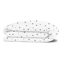 Сімейна постіль з простирадлом на гумці Delta CS3 COSAS Білий 2х160х220 см Умань