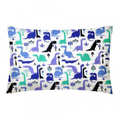 Подростковый комплект на резинке COSAS BLUE DINO Ранфорс 155х215 см Смела