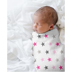 Набір пелюшок COSAS BALLERINA Бязь 80х100 см 2 шт Рожевий Нова Каховка