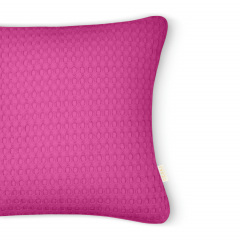 Наволочка 45х45 см Candy Waffle Weave COSAS Фуксія Кобижча