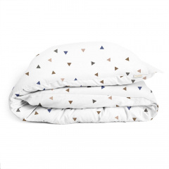 Подростковая постель с простыней на резинке BLUE DELTA COSAS Белый 155х215 см Киев