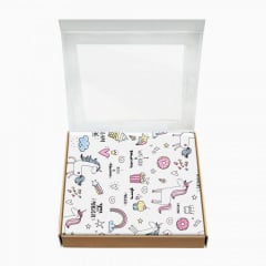 Пеленка байка COSAS UNICORN & SWEETS Бязь 80х100 см Голубой Славута