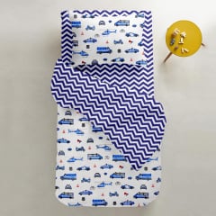 Набір наволочок COSAS FIRE TRUCK 50х70 см Синій Камінь-Каширський