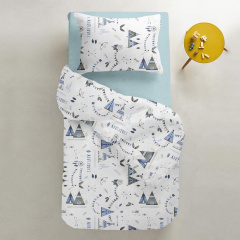 Подростковое постельное белье DREAM WIGWAM CS1 COSAS Голубой 155х215 см Киев