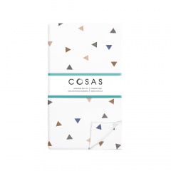 Підліткова постільна білизна COLOR DELTA COSAS Білий 155х215 см Новомиколаївка