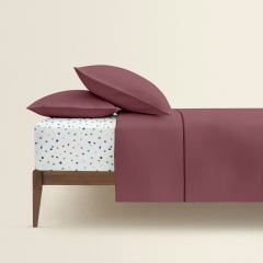 Семейный комплект постельного белья COSAS Blueberry CS3 2х160х220 см Разноцветный Талалаевка