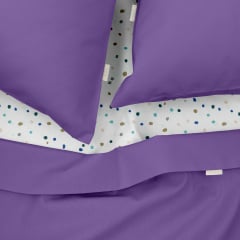 Двуспальное постельное белье COSAS Lavender CS1 180х220 см Разноцветный Киев