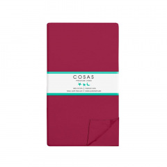 Полуторное постельное белье Ruby Cs1 COSAS Бордовый 160х220 см Геническ