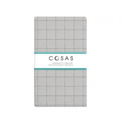 Евро постельное белье Grey Geometry CS1 COSAS серый 200х220 см Киев