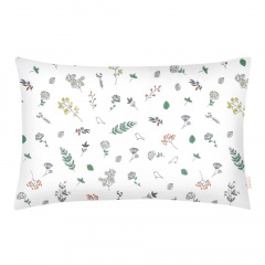 Подростковая постель с простыней на резинке WILDFLOWERS CS2 COSAS Белый 155х215 см Днепр