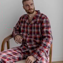 Мужская пижама COSAS SleepWay L Красно-голубой (SleepWay_blue_red_L) Киев