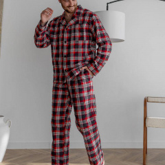 Мужская пижама COSAS SleepWay L Красно-голубой (SleepWay_blue_red_L) Киев