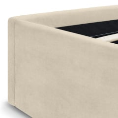 Ліжко двоспальне COSAS Kiwi Almond 160x200 см Кремовий Камінь-Каширський