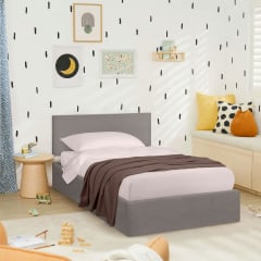 Ліжко односпальне COSAS Papaya Urban 90х200 см Горіховий Полтава