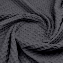 Плед-покривало вафельне COSAS 160х230 см Lava Greek Waffle Антрацит Бровари